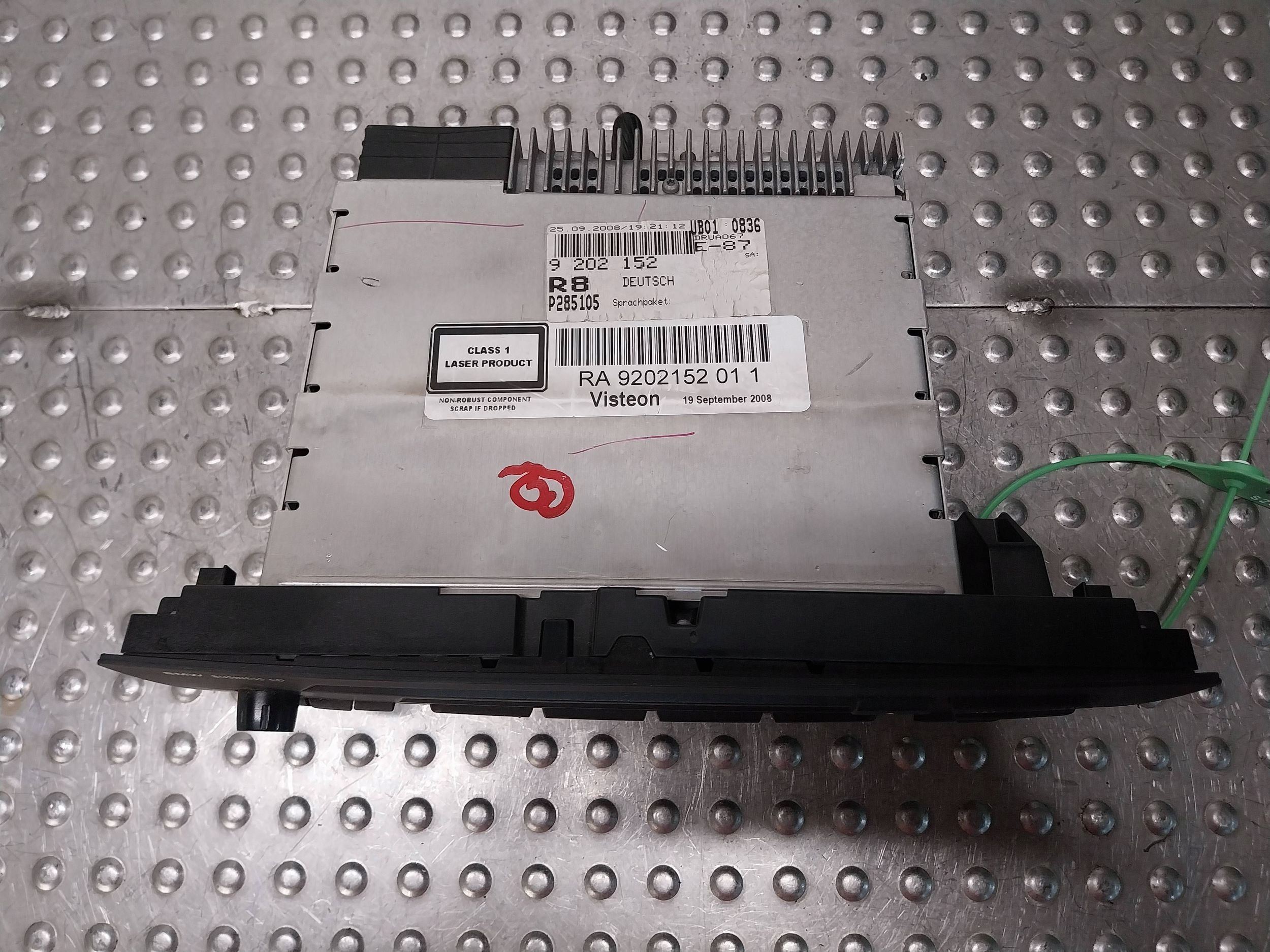 RADIO CD BUSINESS 9202152 BMW E81 E84 E87 E90 E91 E92 E93