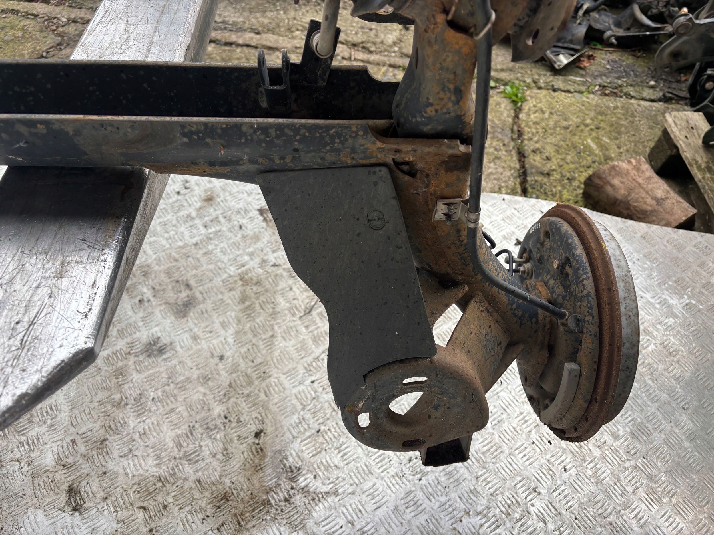 sider rear axis sususpension SKODA ROOMSTER