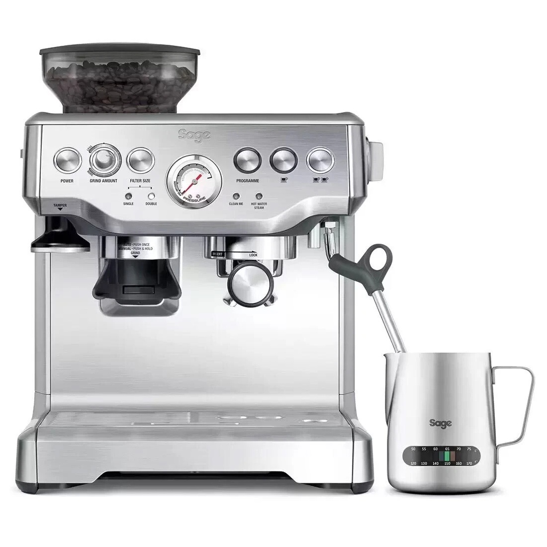 Pákový espresso kávovar Sage Barista Express SES875BSS 1850W