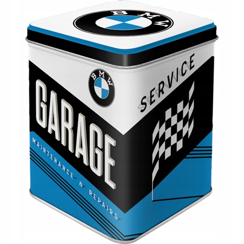 

Puszka na herbatę retro Bmw Garage