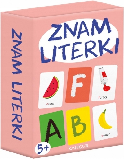 Gra planszowa Znam Literki Mini Kangur
