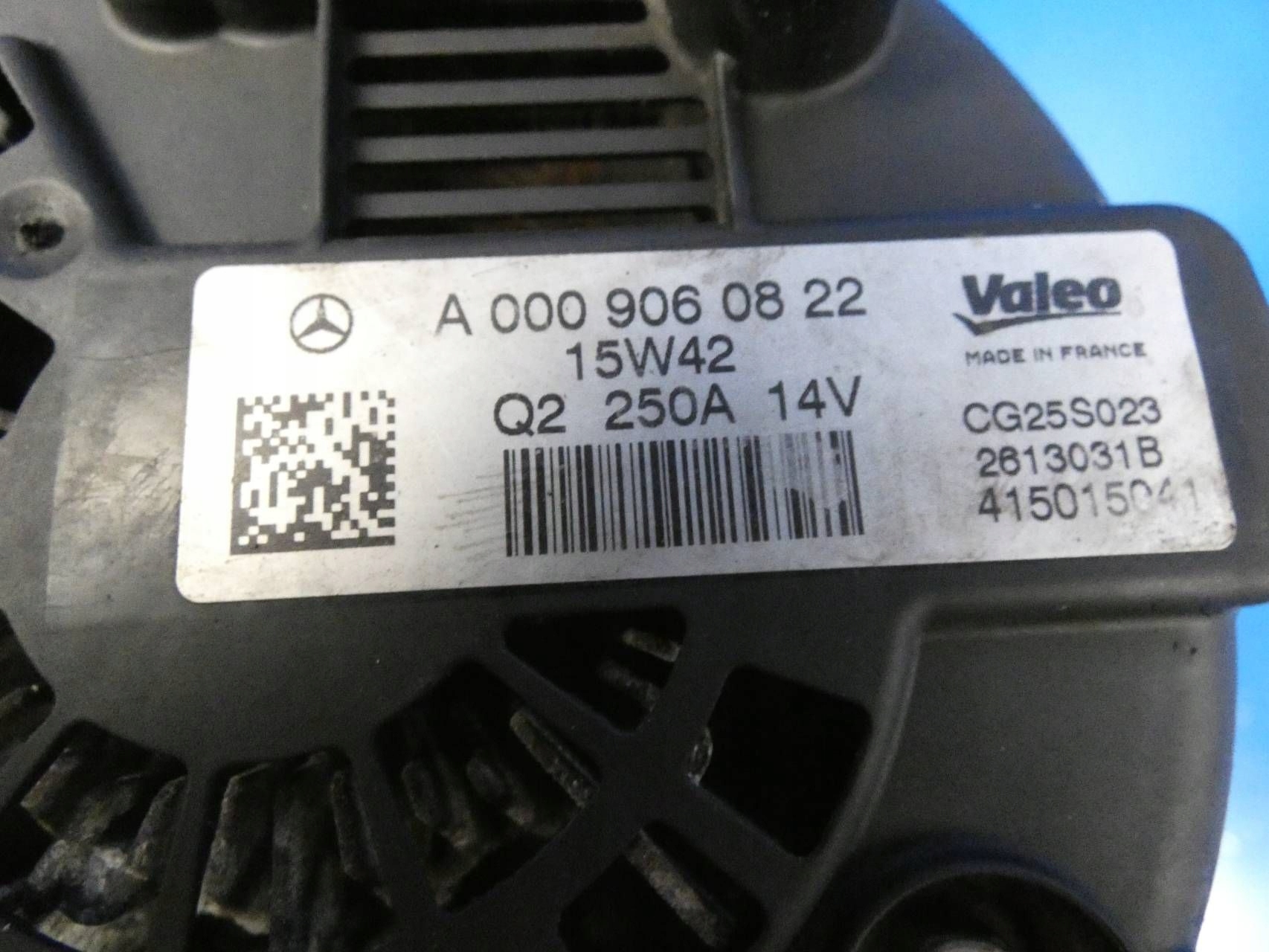 MERCEDES S KLASA W222 W218 3.0 CDI ALTERNATOR