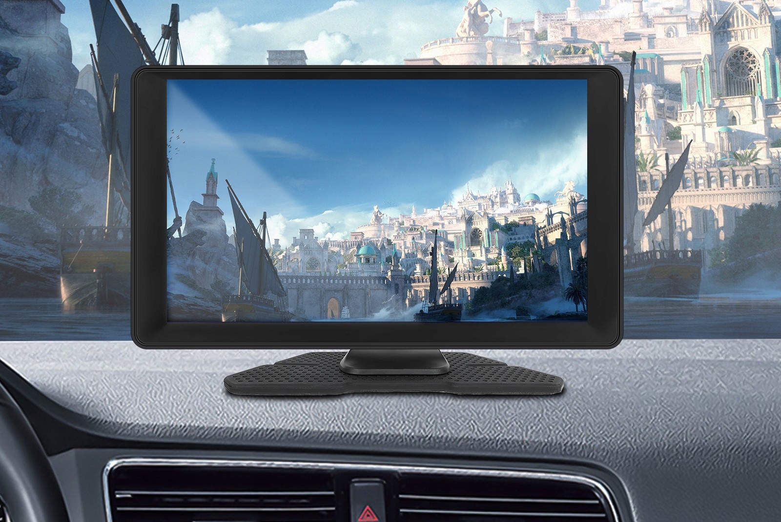 RADIO STACJA MULTIMEDIALNA WIDEOREJESTRATOR CARPLAY ANDROID 13 DVR 4/64GB Radio pasmo AM pasmo FM