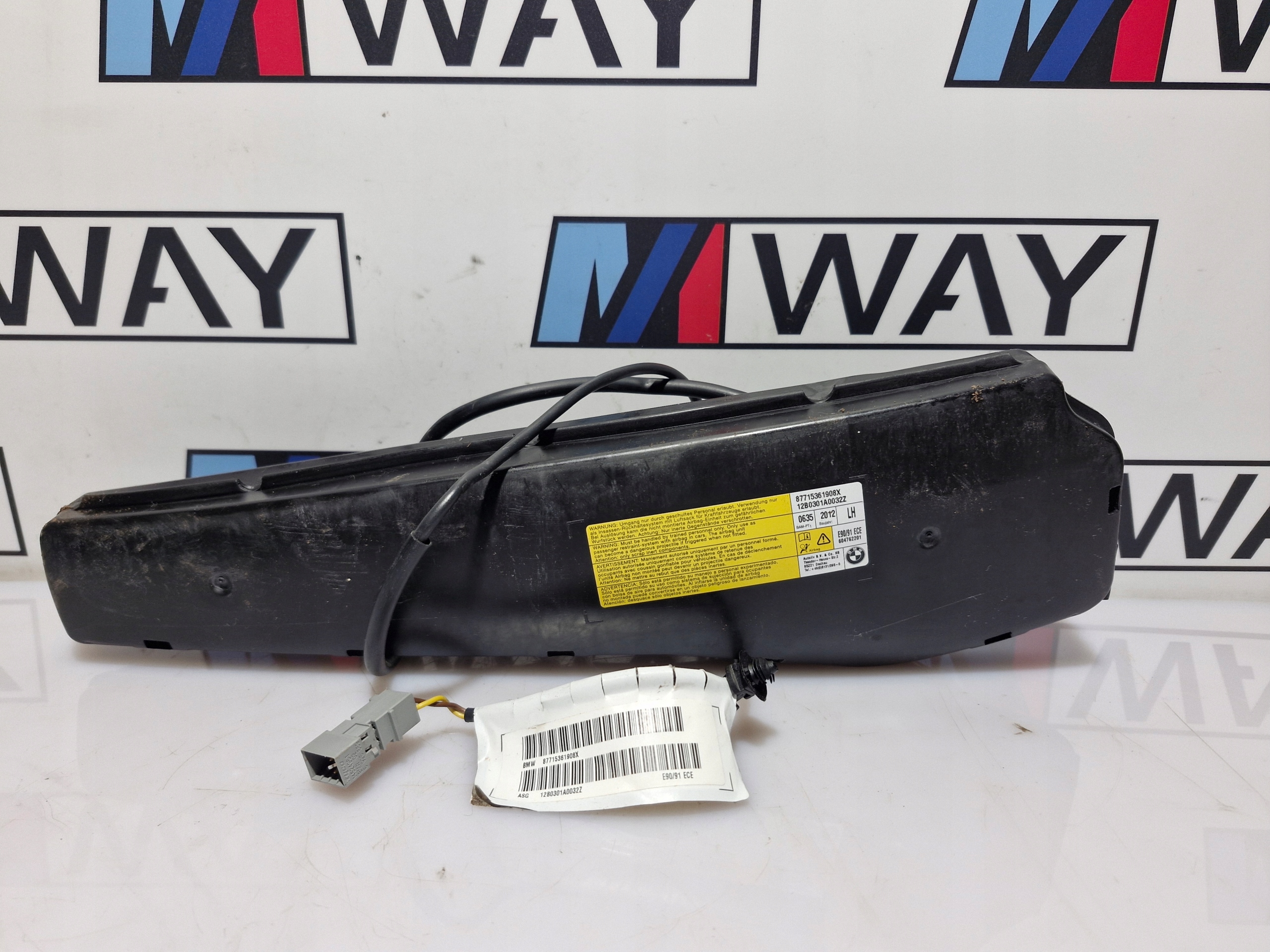 BMW E90 Airbag AIRBAG SITZ vorne links 87715361908X