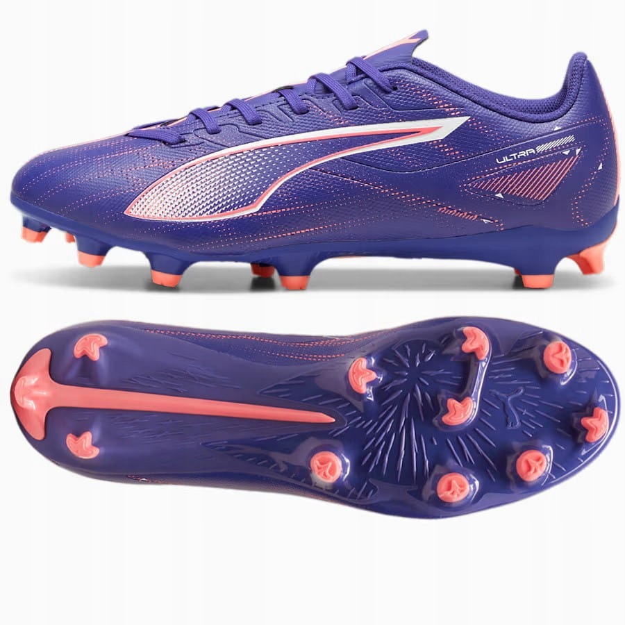 Buty Puma Ultra 5 Play Fg/ag 107689-01 42, Niebieski