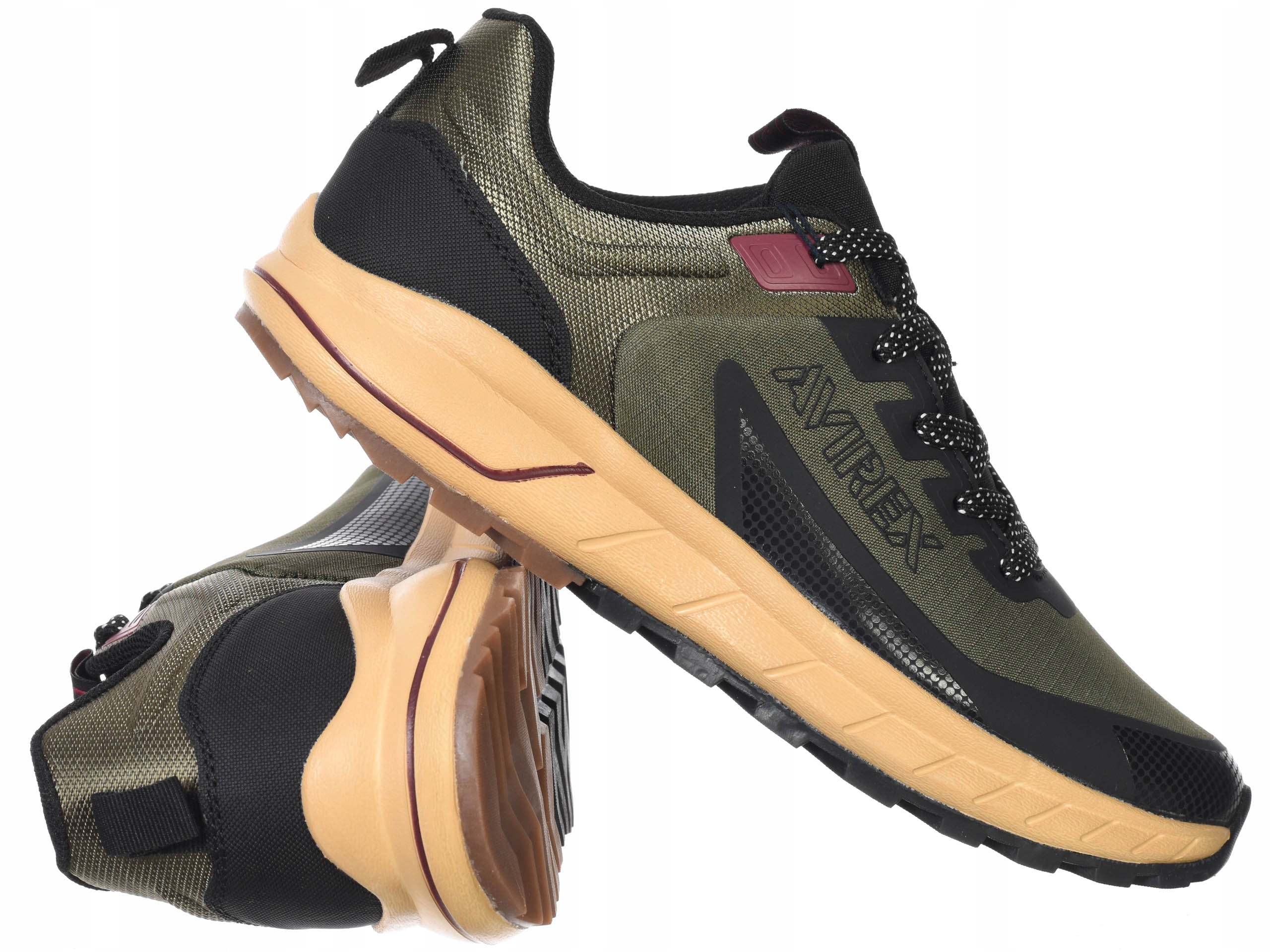 Pánské boty Avirex Brady Os AV42M62622-03 sportovní tenisky Zelené