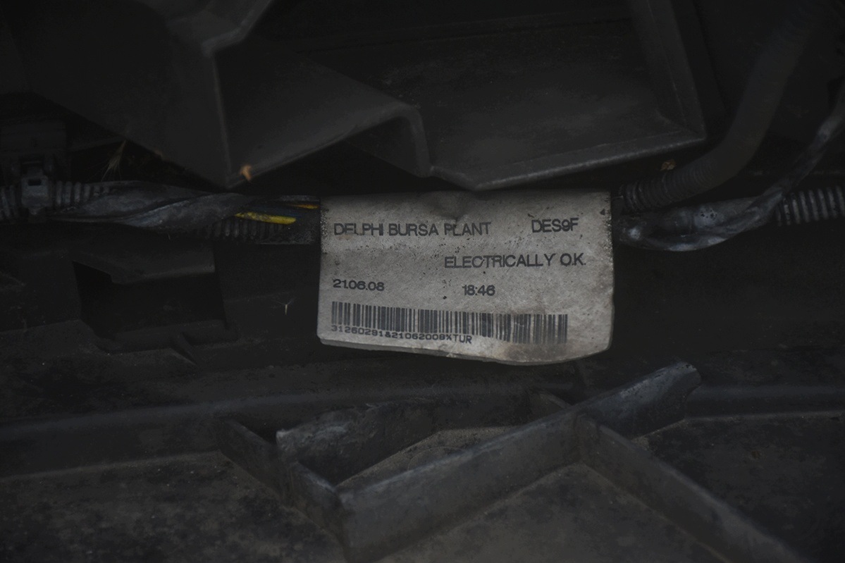 front bumper front VOLVO V70 III 484-16 washers