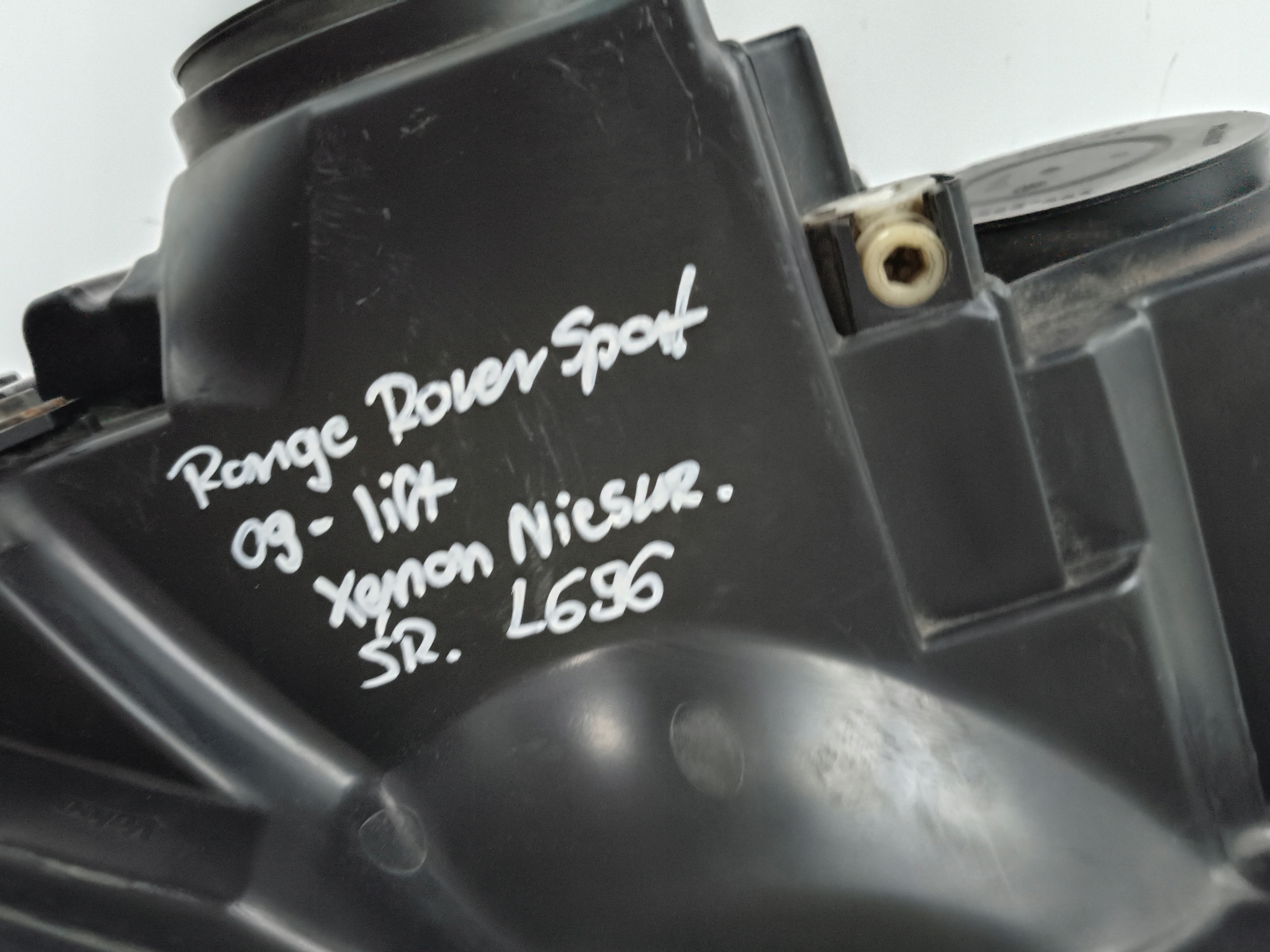 light right REFLEKTOR RANGE ROVER SPORT 09- LIFT XENON non-setting