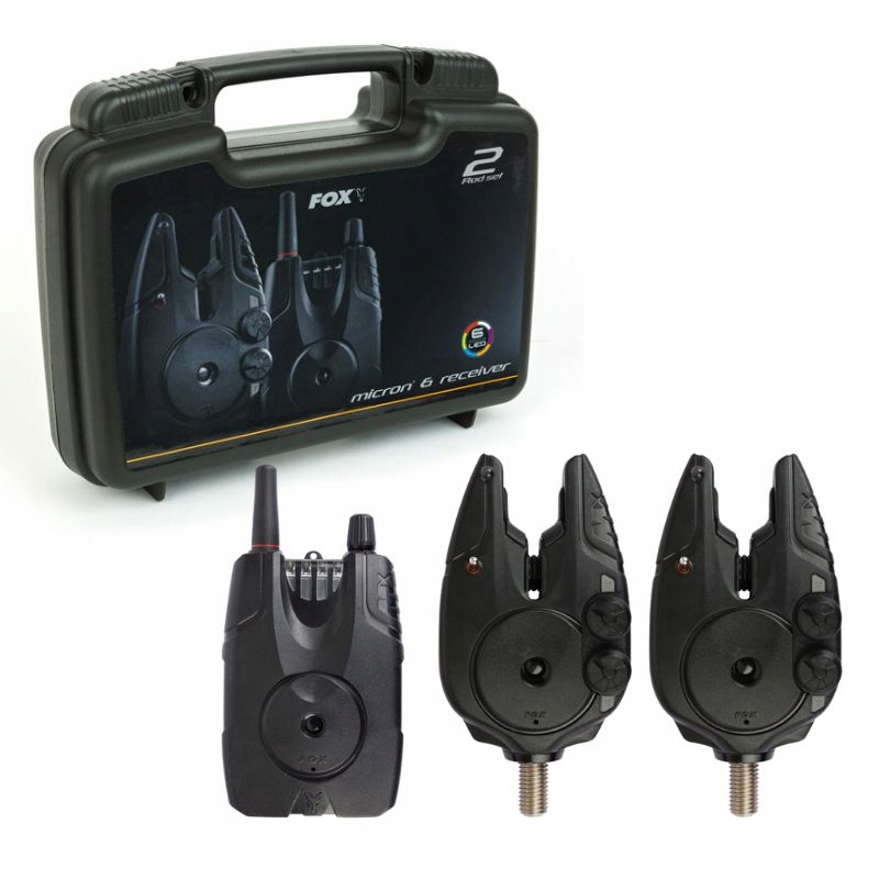 Fox Zestaw sygnalizatorów z centralką 2+1 Micron MX Multicolor