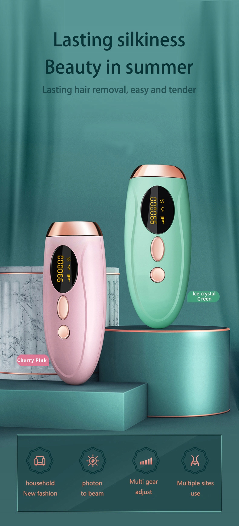 Depilator laserowy IPL Zasilanie sieciowe