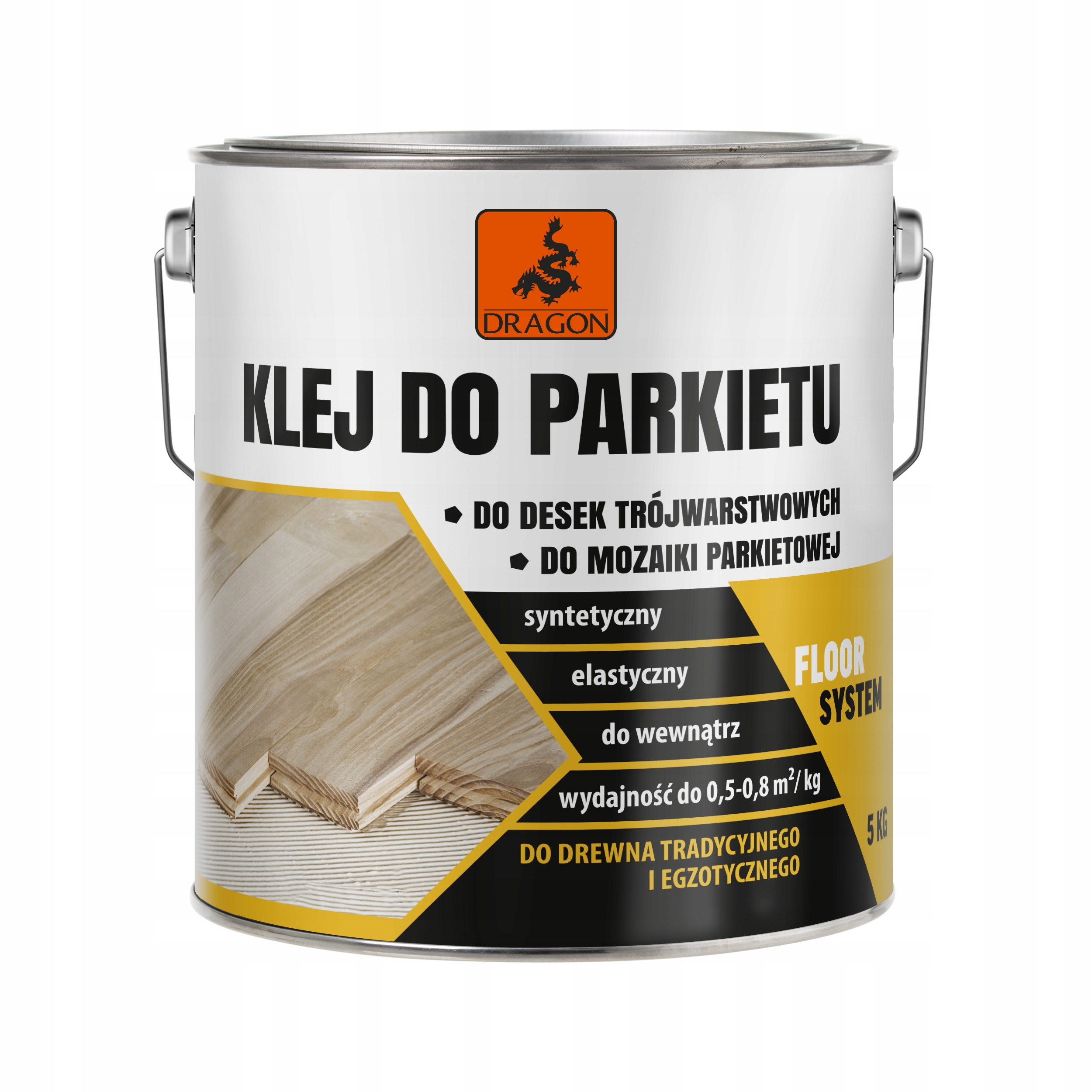 Dragon Klej Do Parkietu Syntetyczny 5KG