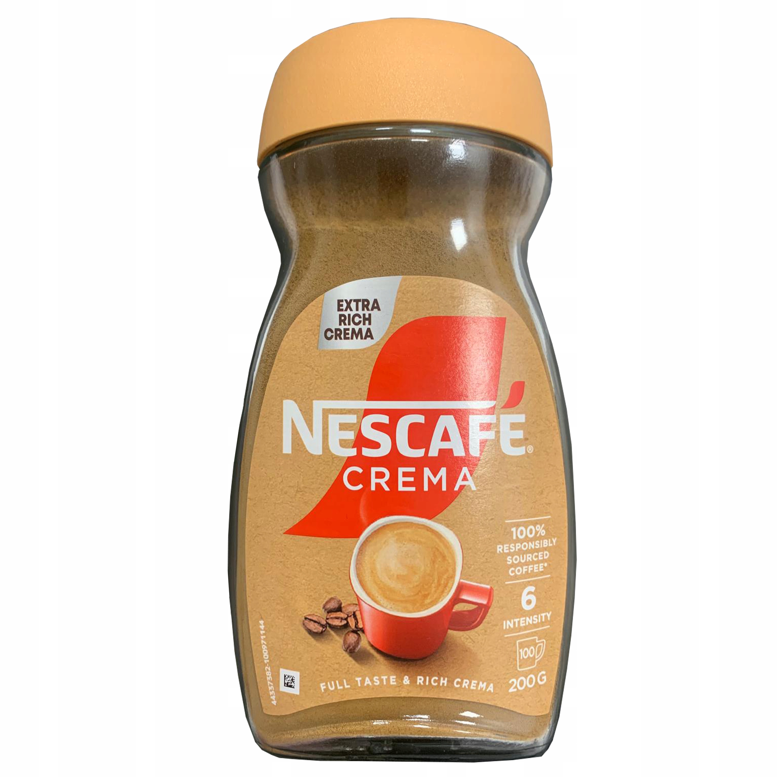 Kawa ROZPUSZCZALNA Nescafe CREMA czeska 200 g