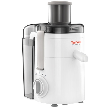 Sokowirówka Tefal ZE370138 Fruitelia Plus Biało-Czarna 350 W 2 Prędkości