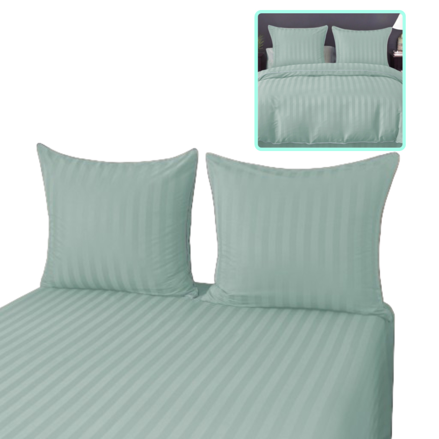 Luxusní povlečení Damašek 200x220 Mátová – exkluzivní design a Styl