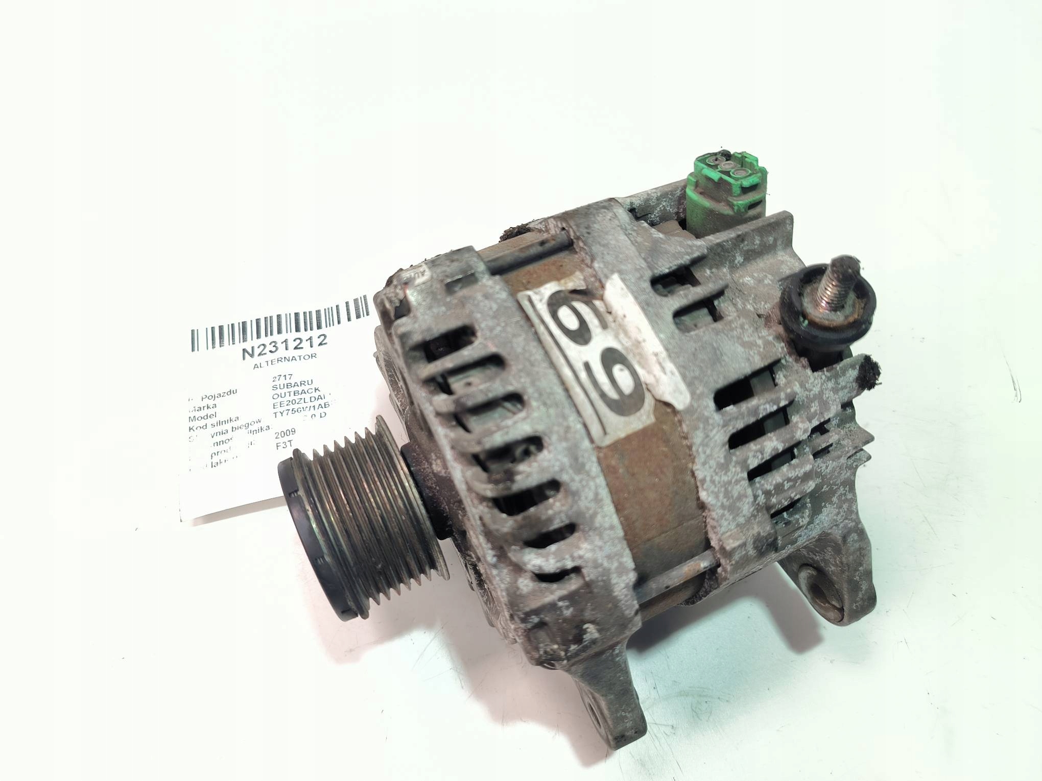 ALTERNATOR 23700AA660 SUBARU OUTBACK