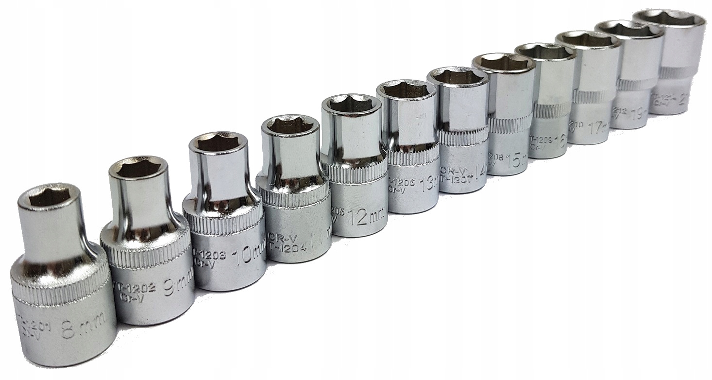 

Nasadki Krótkie 1/2'' Zestaw Yato 8-21mm