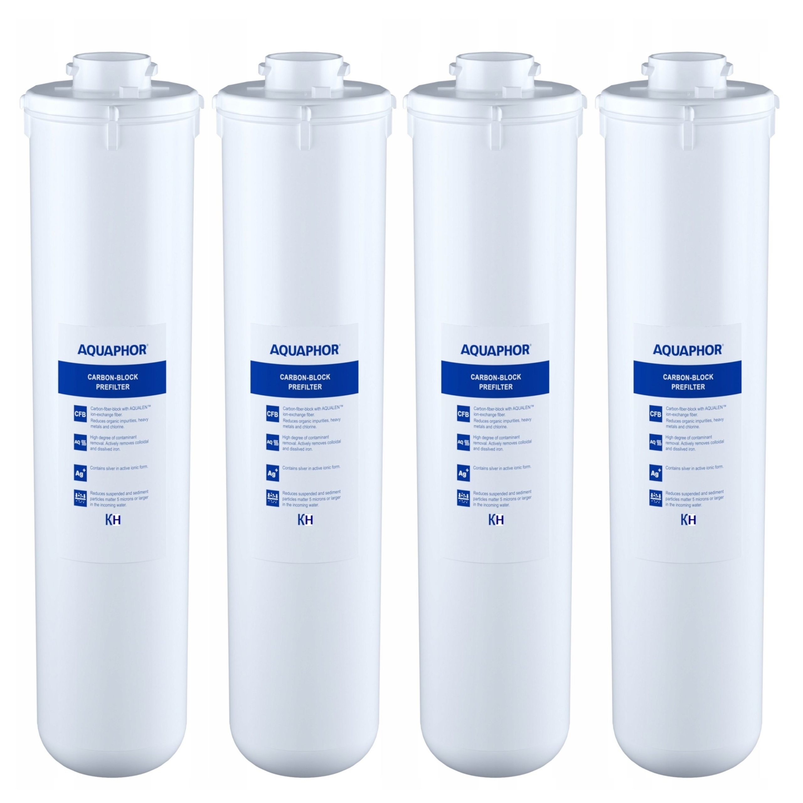 Filtračná vložka na vodu Aquaphor Kh (K4) pre kryštál Quadro, sada 4 ks