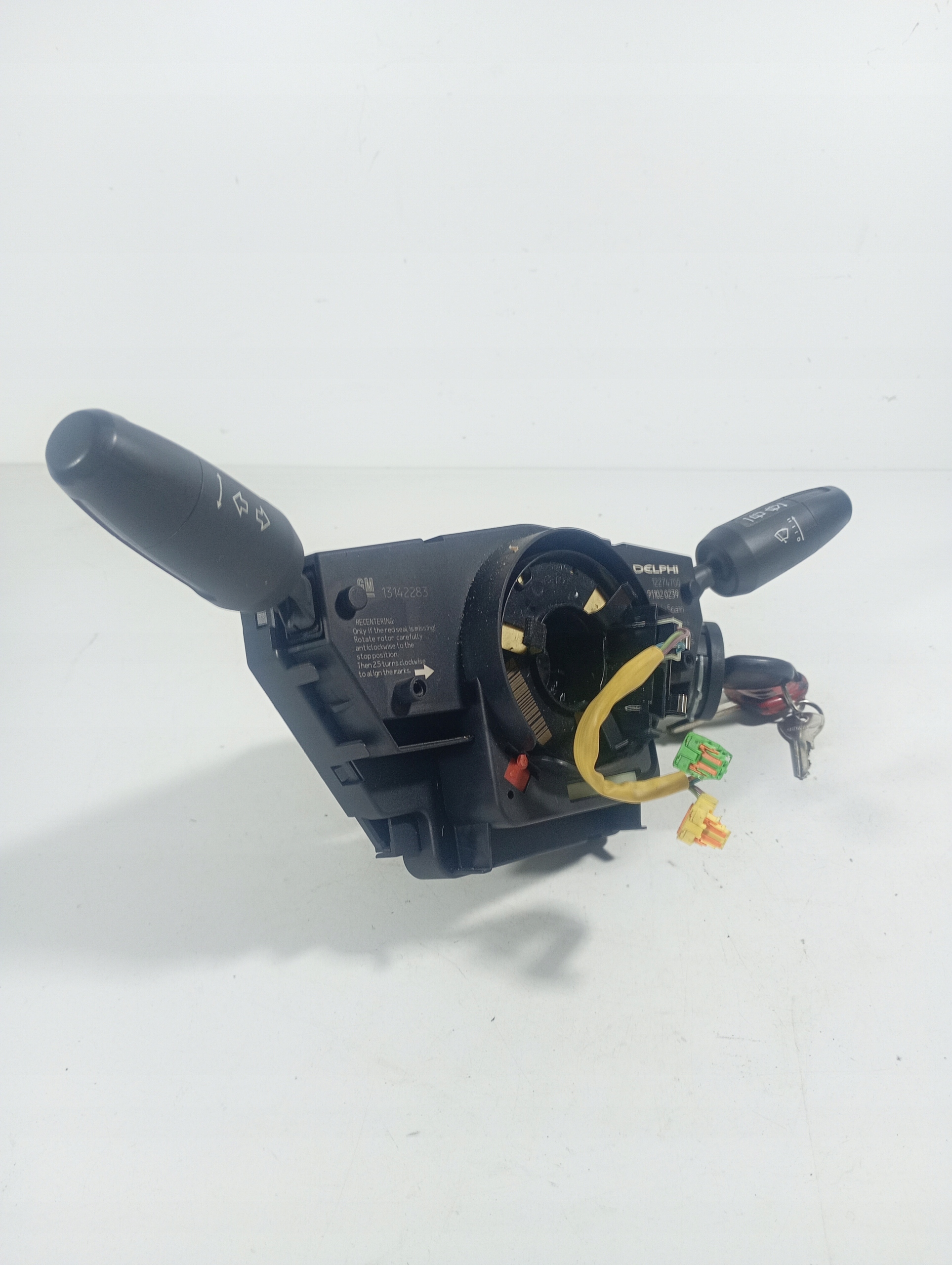Opel Corsa D 06-11 switch steering wheel levers and controls ZE ignition OE 13142283
