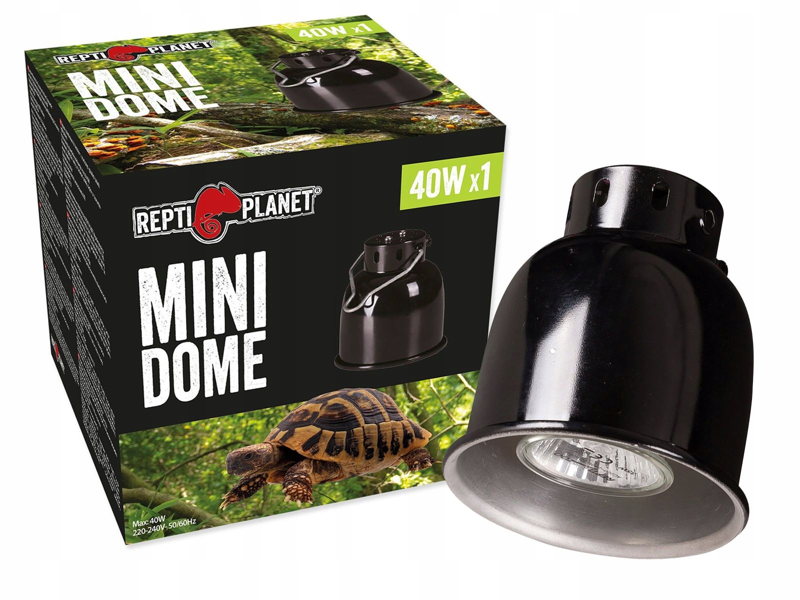 Mini lampa Mini Dome stínidlo na žárovky max 40W Repti Planet