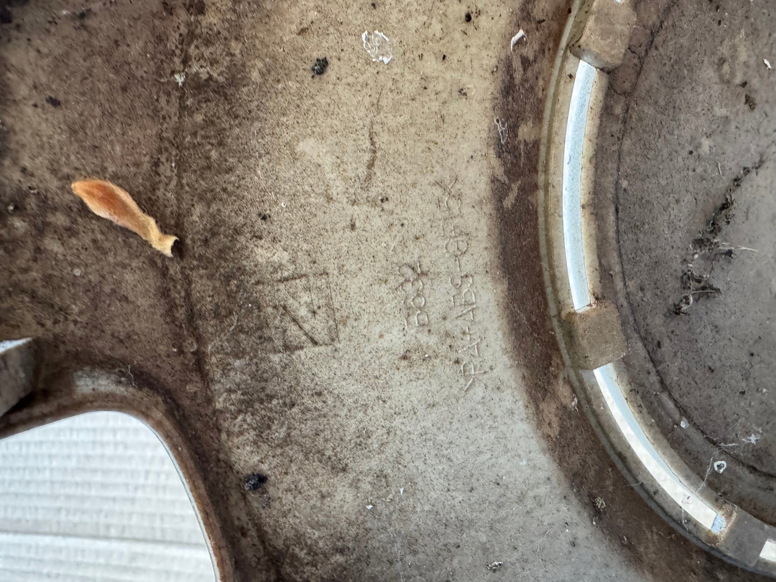 FIAT 500 ORGINAL couvre/cache pour disques 14" pièce