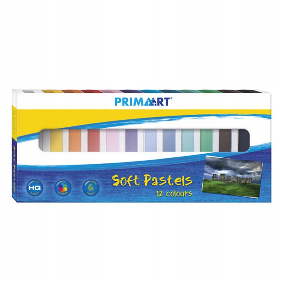 Suché pastely 12 farieb PRIMA ART 323144