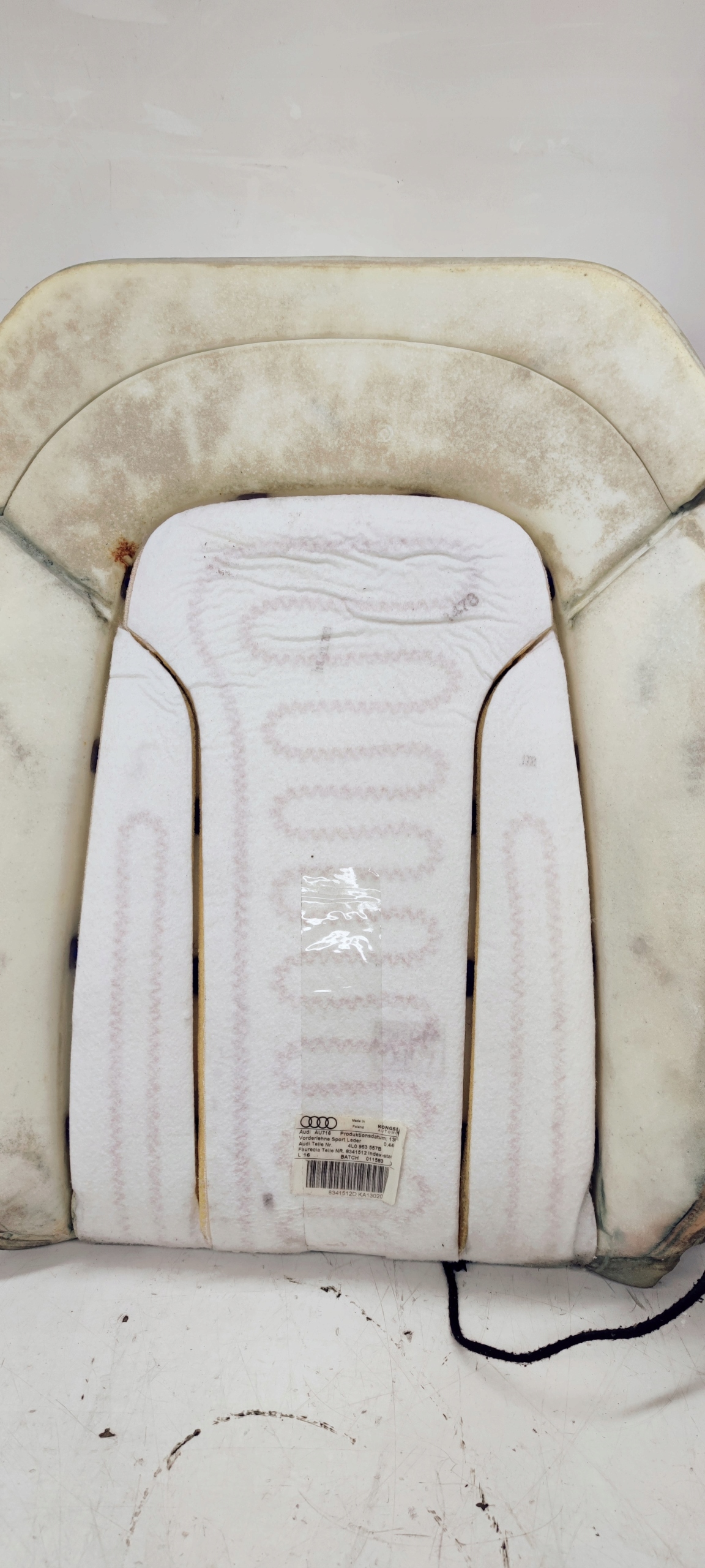 MATA GRZEWCZA SITZ GORA AUDI Q7 4L 4L0963557B