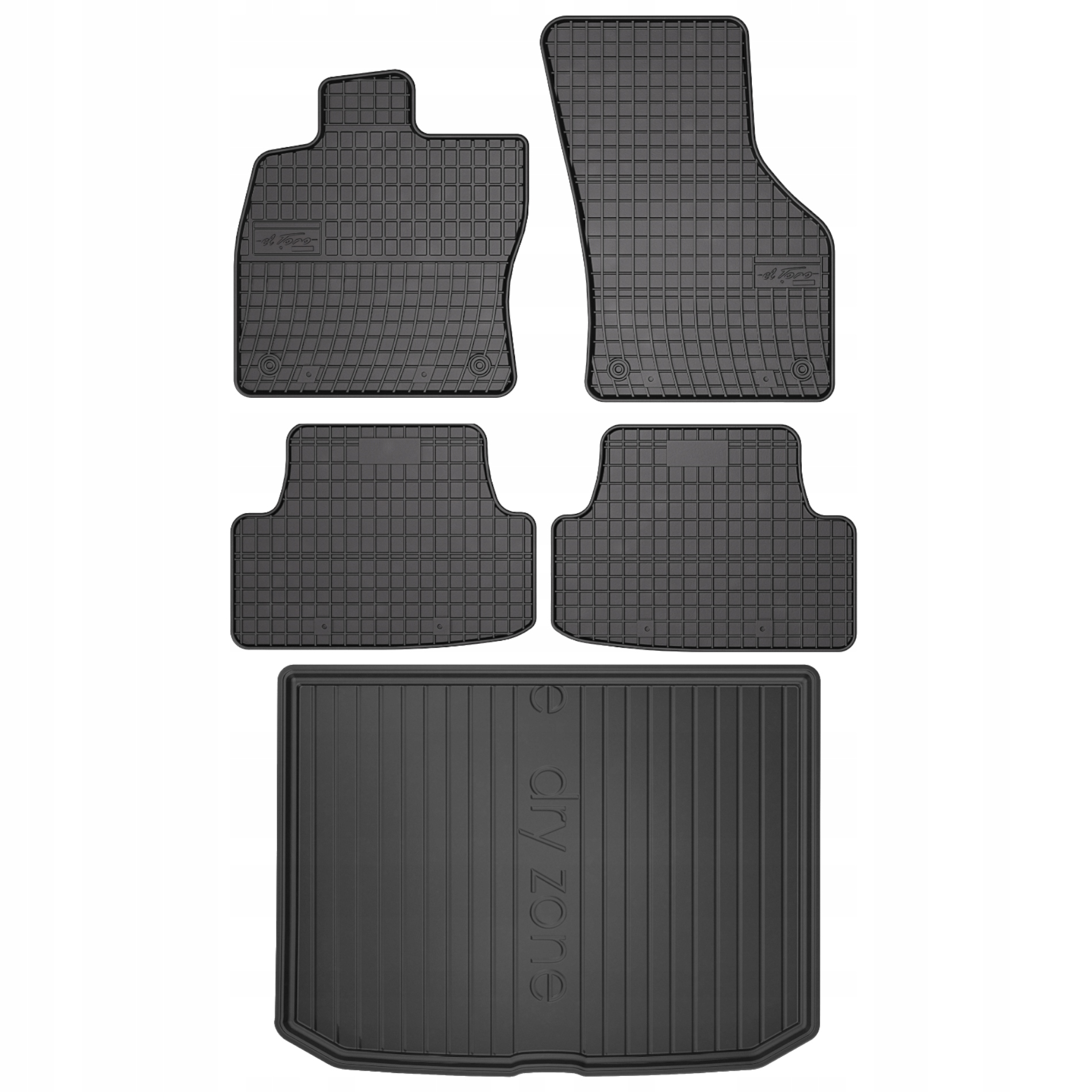 Koberce rohože Audi A3 Hb 12-19 koleso bez Quattro