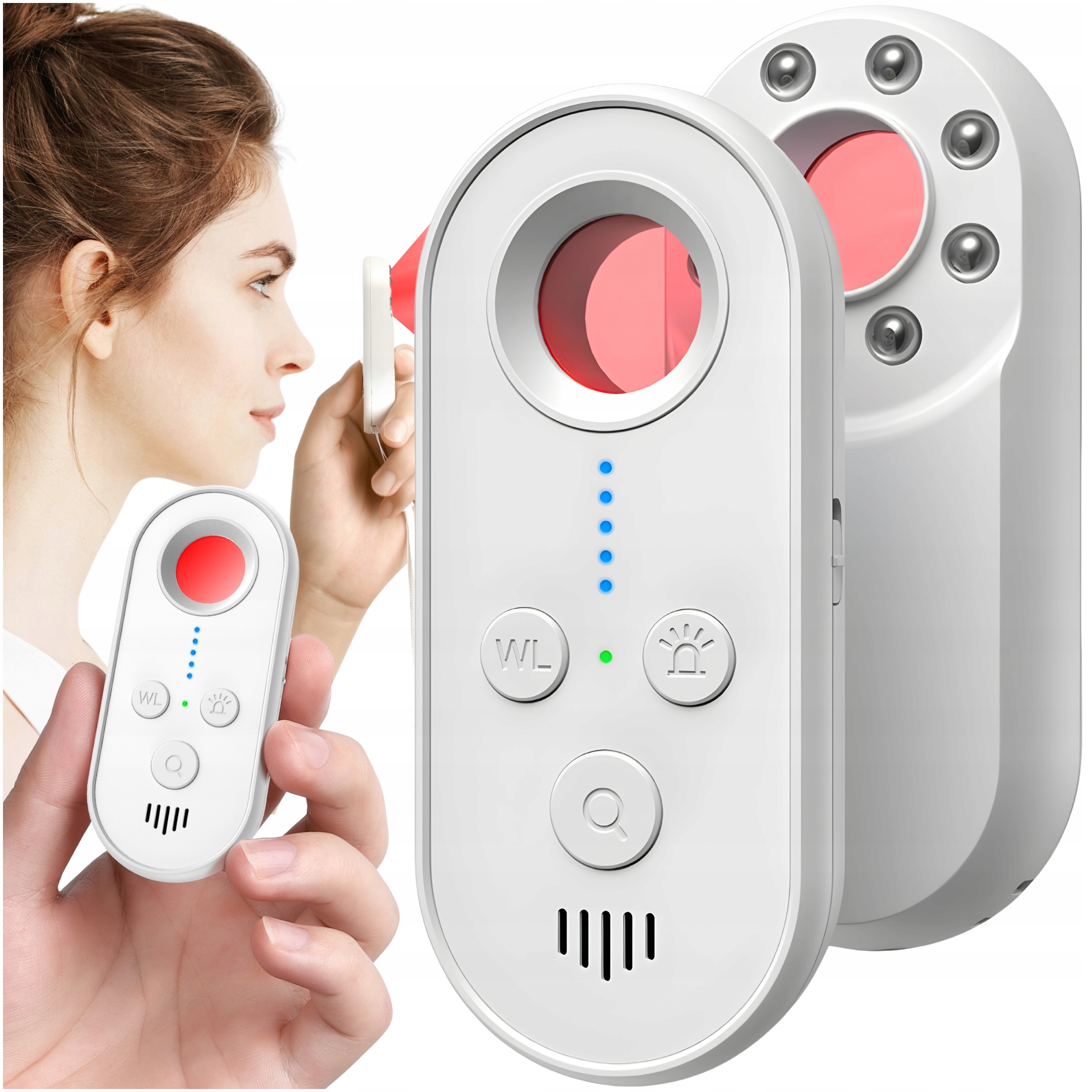 OSOBISTY DETEKTOR LOKALIZATOR PODSŁUCHÓW KAMER UŻĄDZEŃ SZPIEGOWSKICH WI-FI