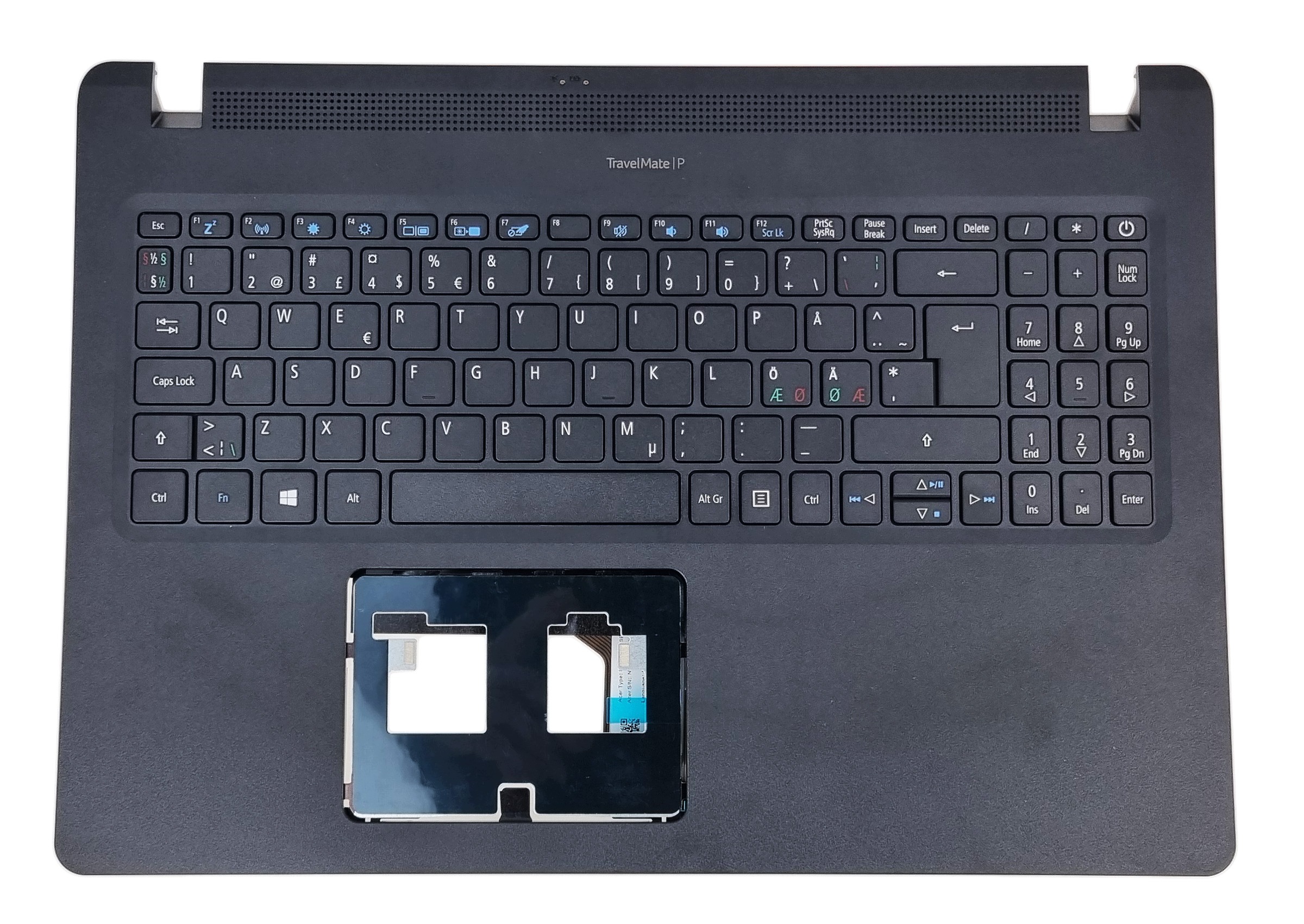 Nová Krytka Klávesnice Acer Travelmate P215-51 P215-51G Nórska