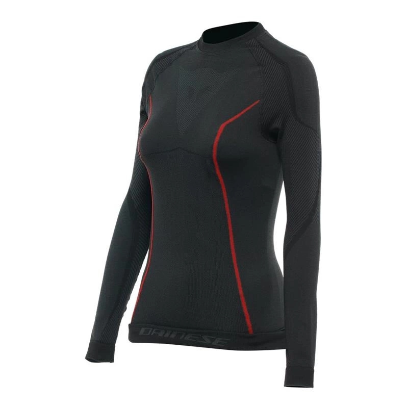 Dámske tričko Dainese Thermo Ls Lady Black/red čierna červená Darčeky