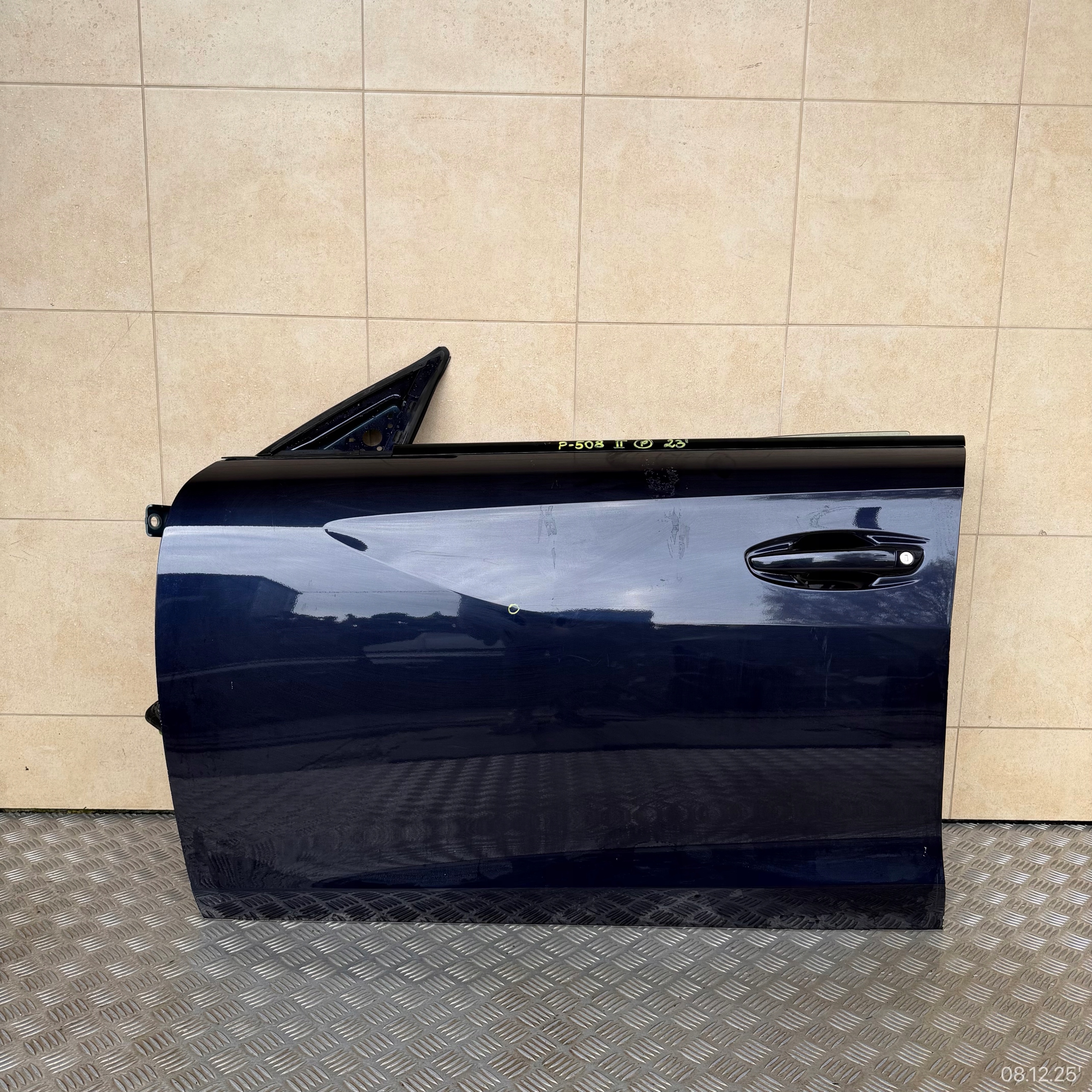 door complete front left PEUGEOT 508 II sedan 2023 ROK