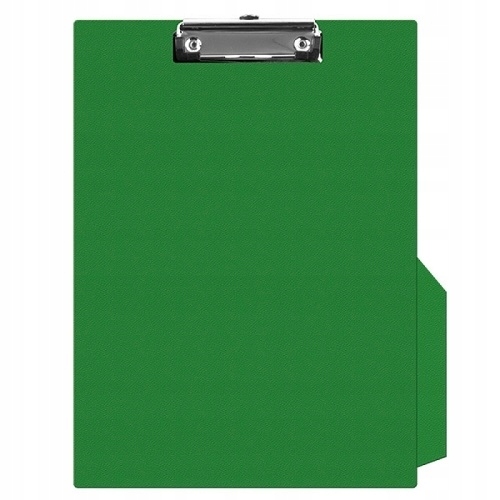 

Clipboard Pvc A4 Zielony z kieszonką na długopis