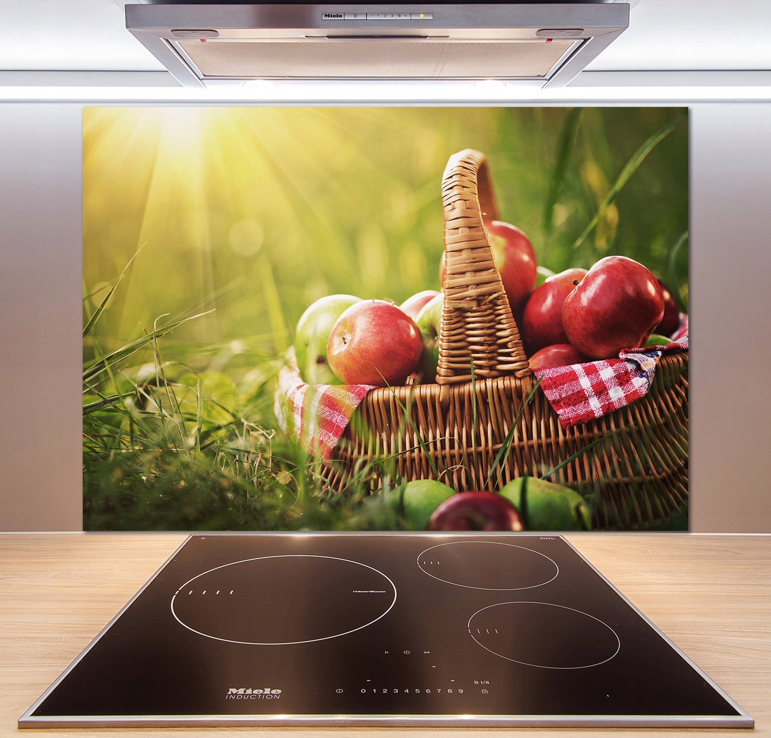 

Panel do kuchni Jabłka w koszu 100x70 cm + Klej