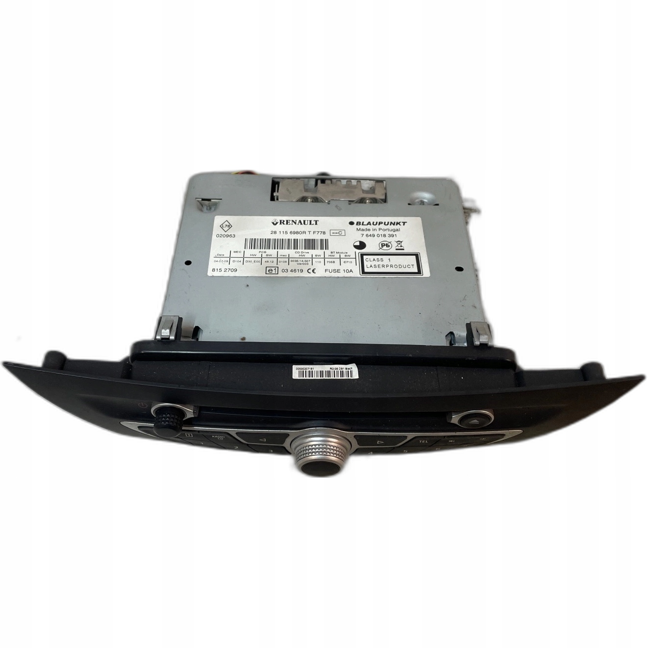 RENAULT LAGUNA III ЗАВОДСКОЕ РАДИО CD 281156980R