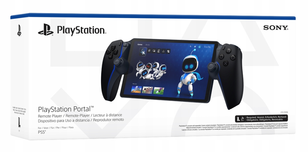 Konsola Przenośna Sony PlayStation Portal Czarna Do Streamowania Z PS5