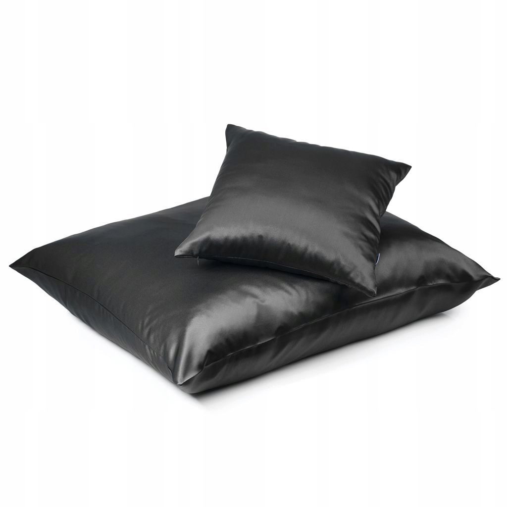 

Duża poszewka jedwabna,100% jedwab morwowy- czarny