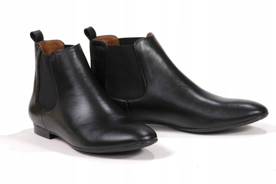 Botki Nessi 46703 Czarne Rozmiar 36 Rozmiar 36