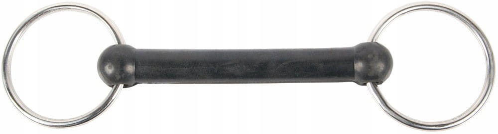 Wędzidło proste gumowe Harry's Horse 12,5cm