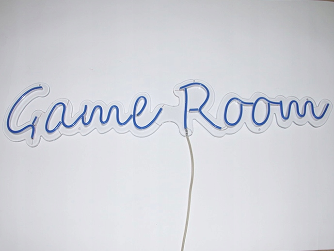 NGAMEROOM NEON LED NAPIS Game Room PC5 800X160MM Producent inna