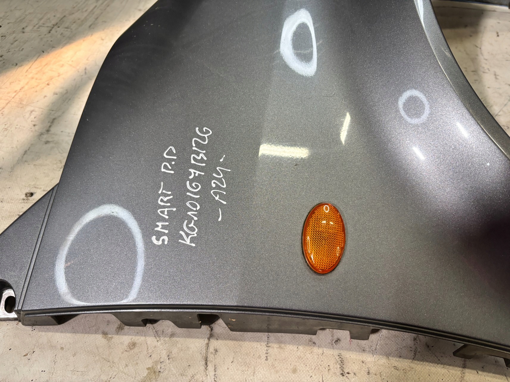 parafango Destra Anteriore Smart Fortwo e 1 0004738