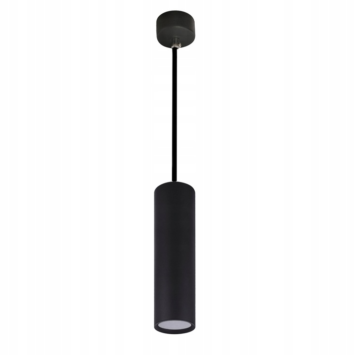 

Lampa oprawa wisząca GU10 na 230V 56x170mm czarna