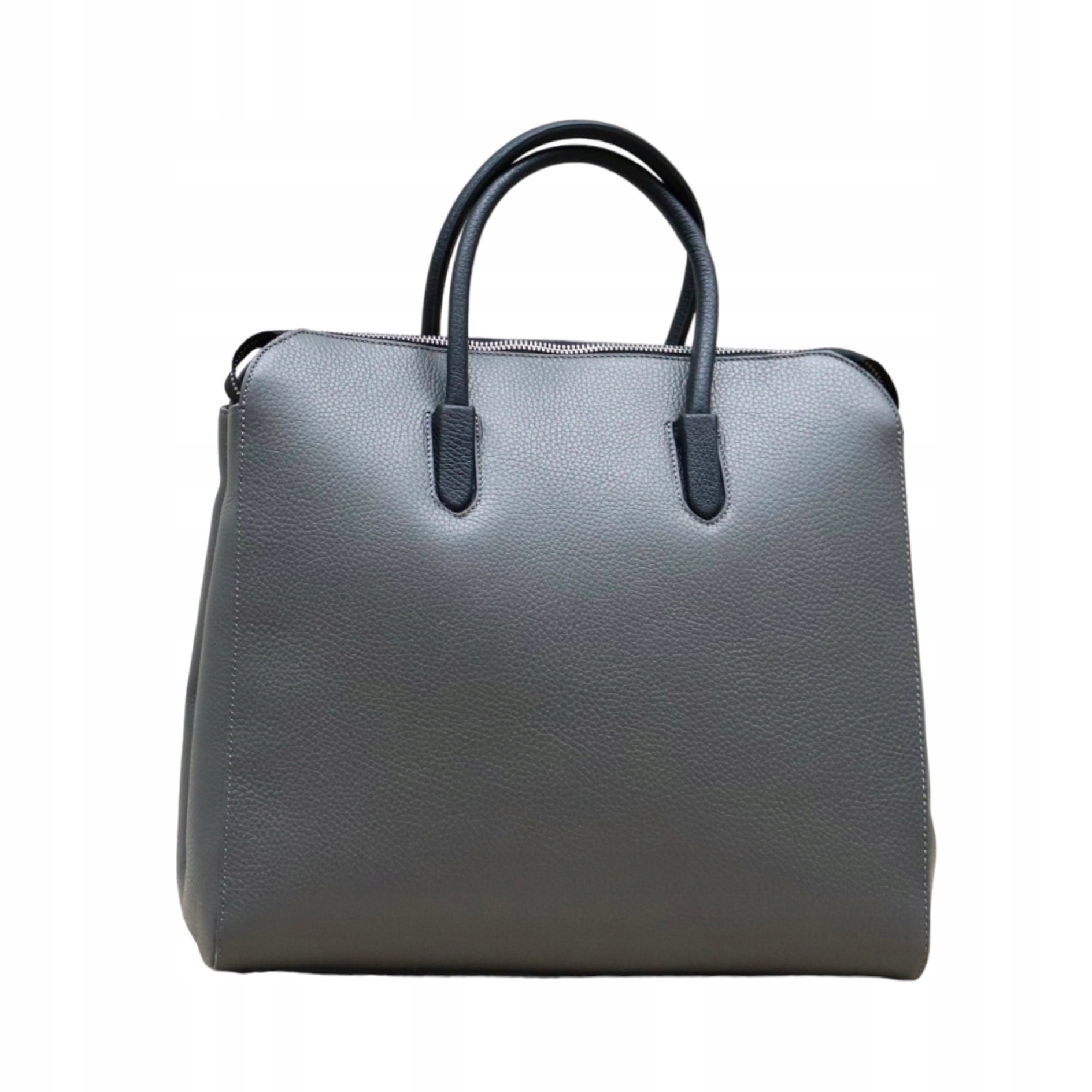 Dámská kabelka z přírodní kůže Gloria Šedá