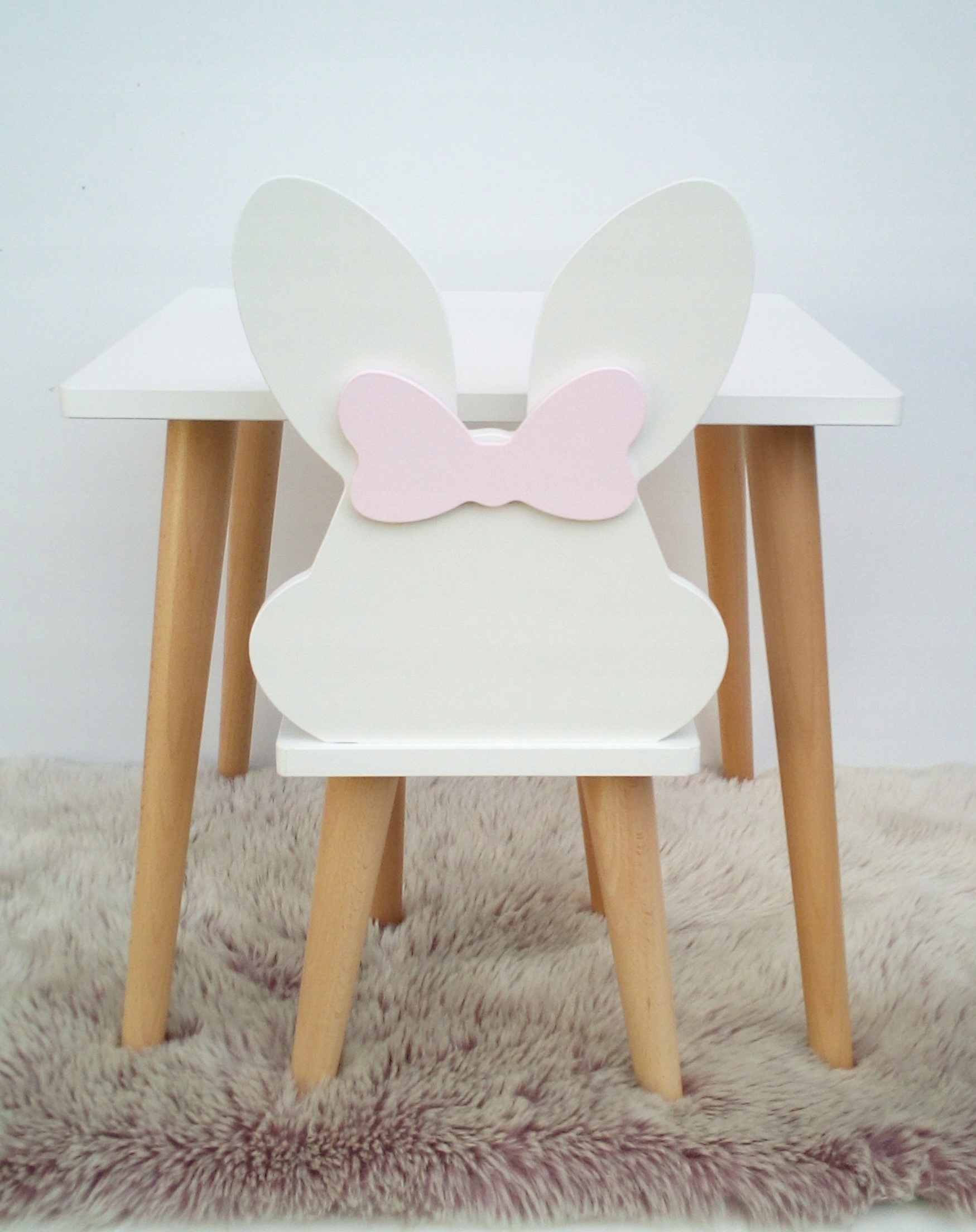 Krzesło krzesełko dziecięce ZAJĄC KRÓLIK Kolekcja brak