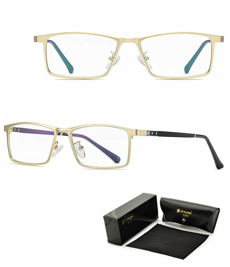 Pánské Bez Dioptrií brýle pro Počítač Blue Light Uv