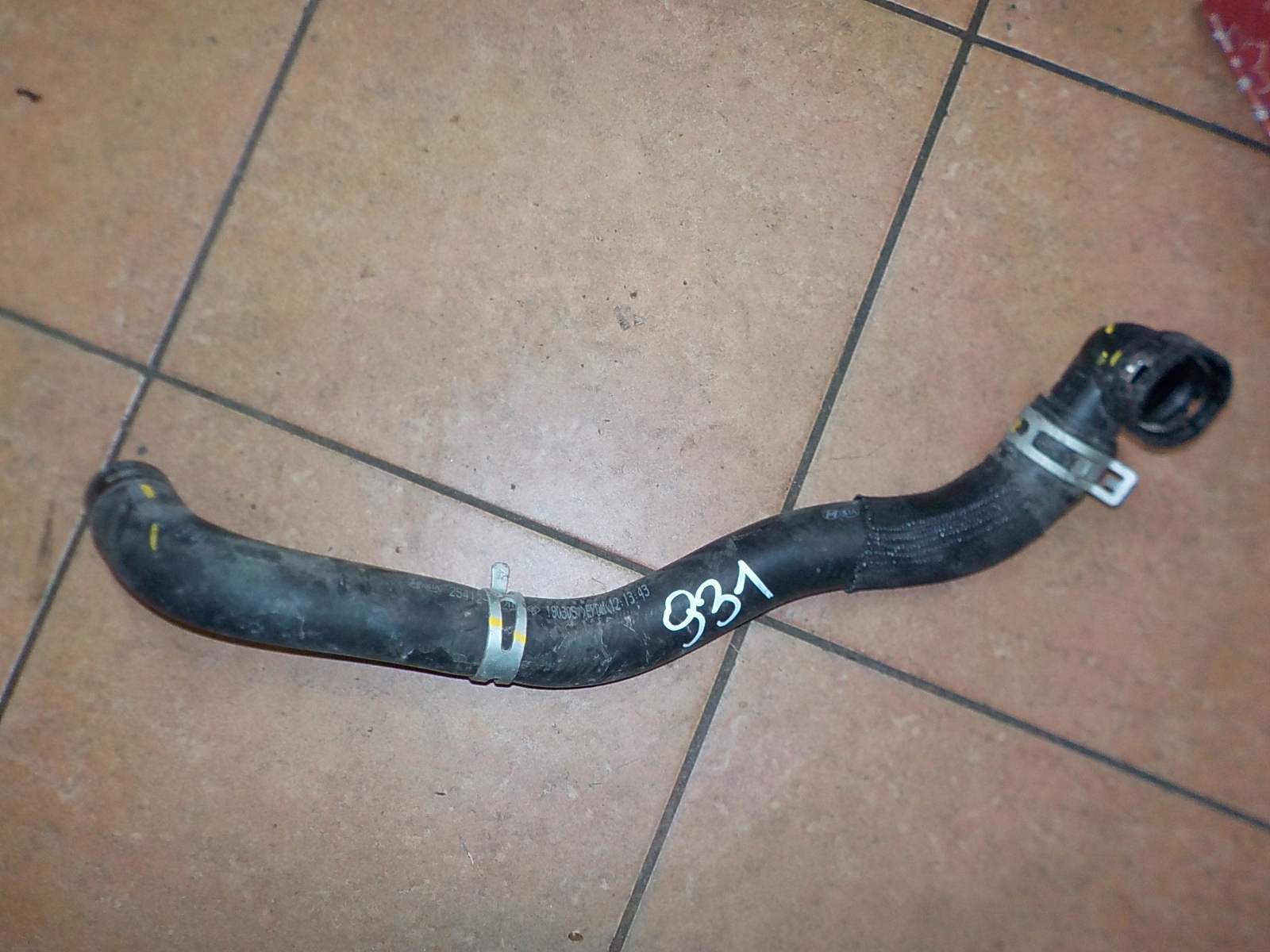 RURA WĄZ CHŁODNICY TUCSON II 1.6CRDI 25412-D7200