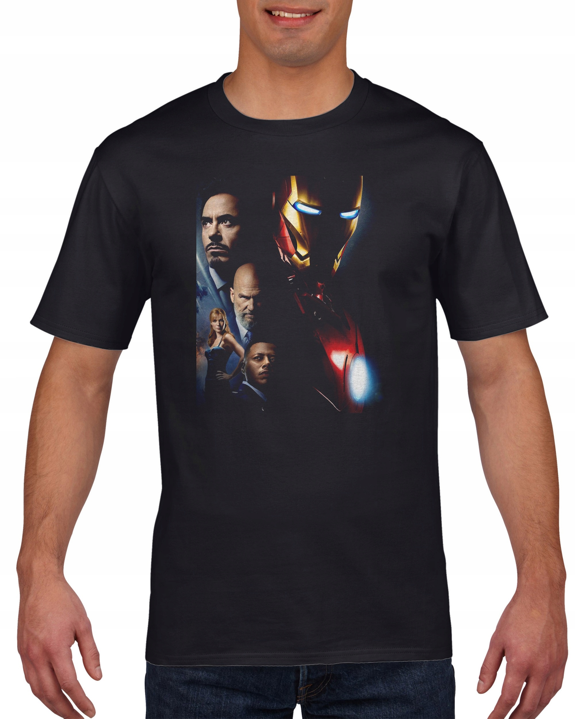 

Koszulka męska Iron Man Tony Stark c L