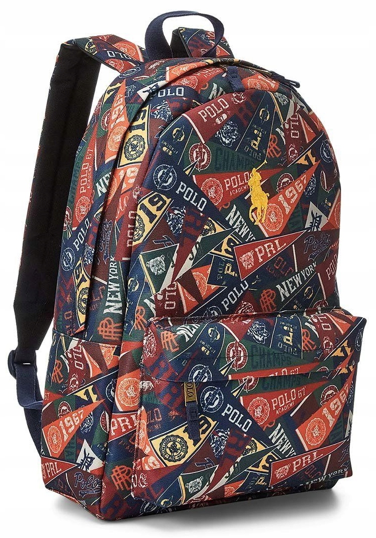 Plecak miejski Polo Ralph Lauren duży z logo