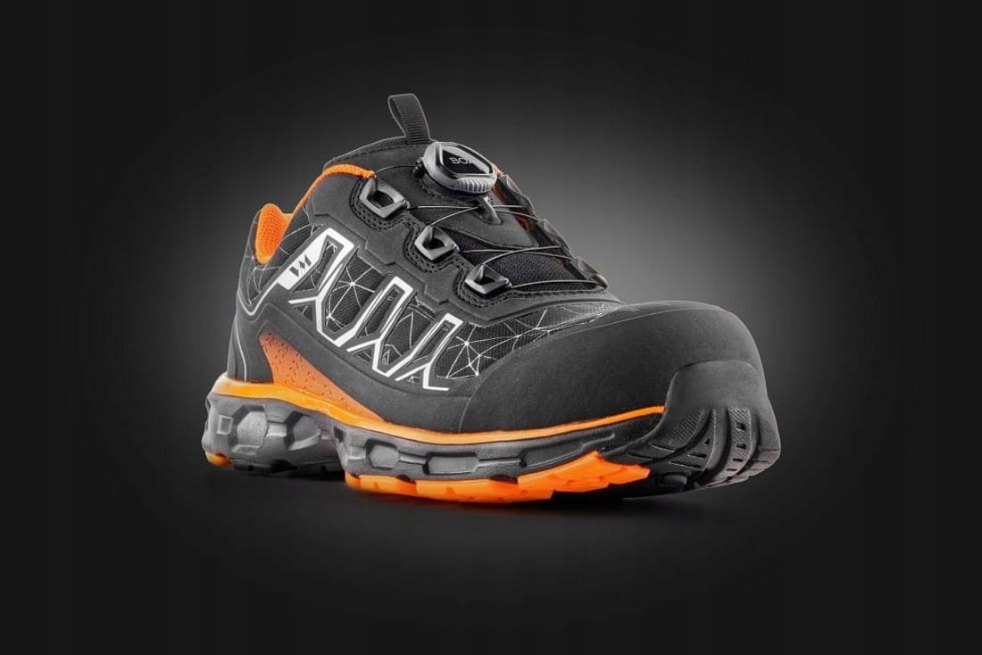 PÓŁBUTY BUTY ROBOCZE OCHRONNE Z PODNOSKIEM MOCNE VM LOUISIANA BOA S1P 42 Model LOUISIANA