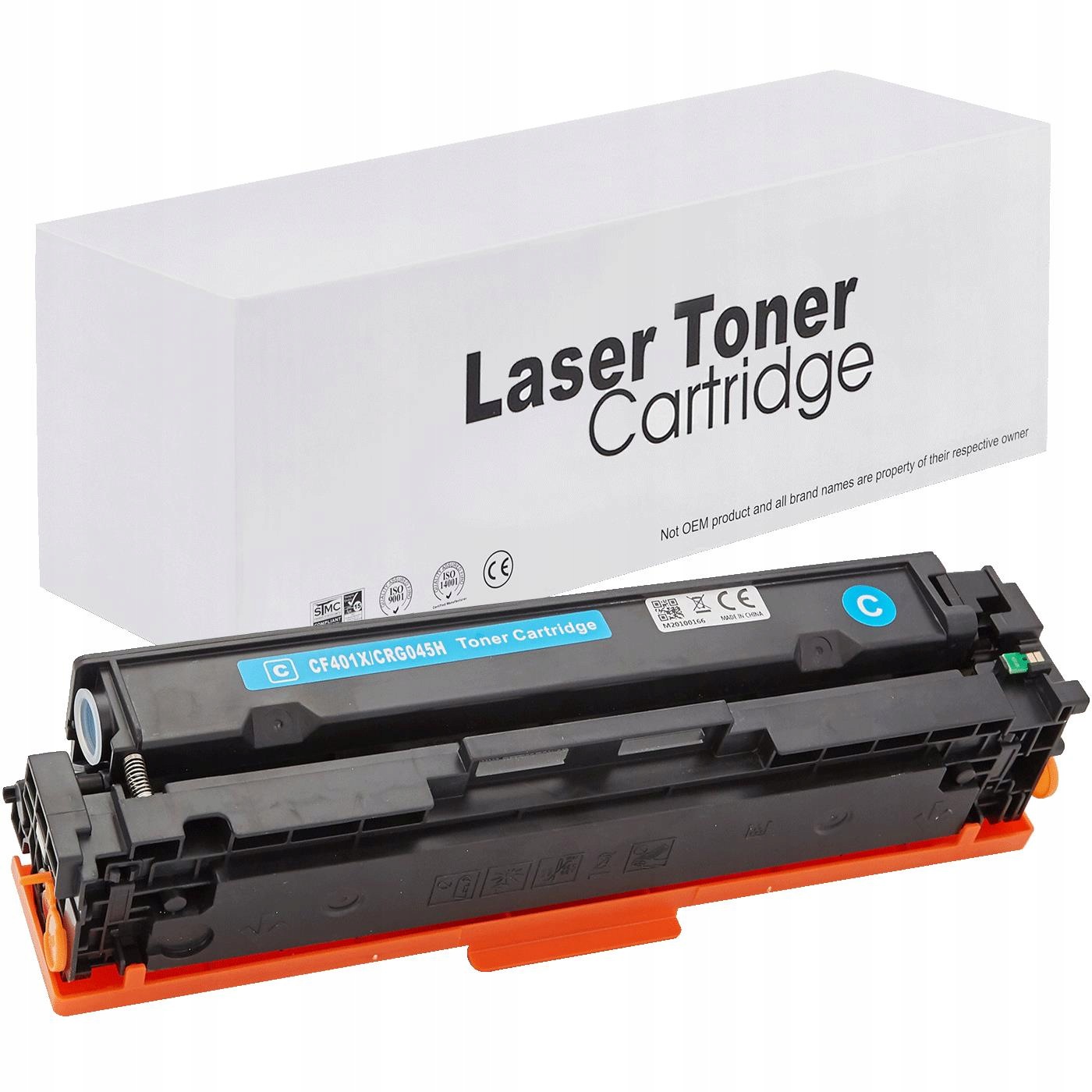 2 x Toner CF401X CRG-045H do Hp M252 M277 Canon MF633 niebieski Cyan 2.2k