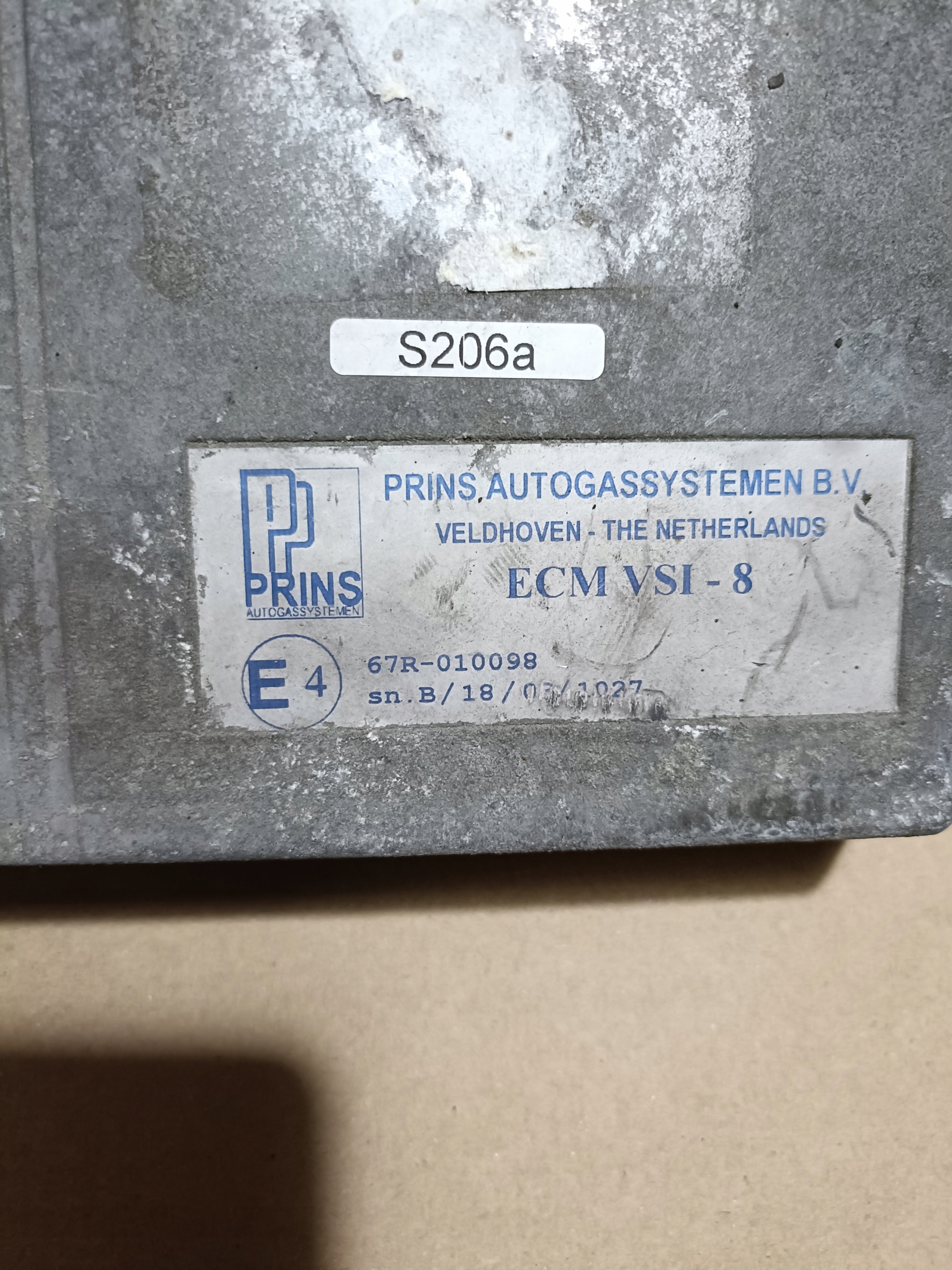 control unit Prins ECM VSI-8